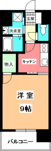 フェリックス鉄砲町 間取り