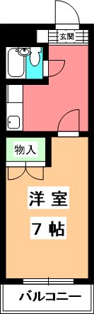 メゾンドムーアi 間取り