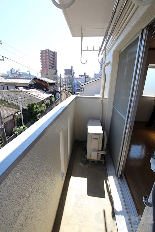 パールハイツ山下 ベランダ