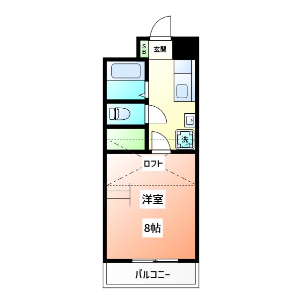 ステューディオツキヤマ 間取り