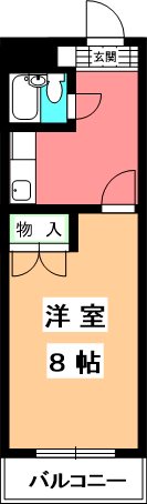 メゾンドムーアi 間取り