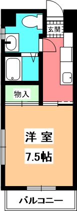 キャッスルEYA 間取り