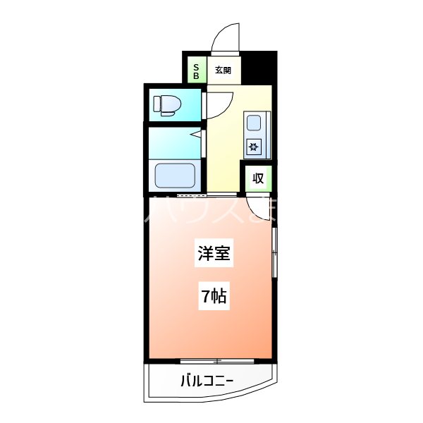 コーポラスたなか 間取り