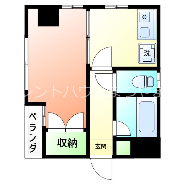 コヴァ朝生田 間取り