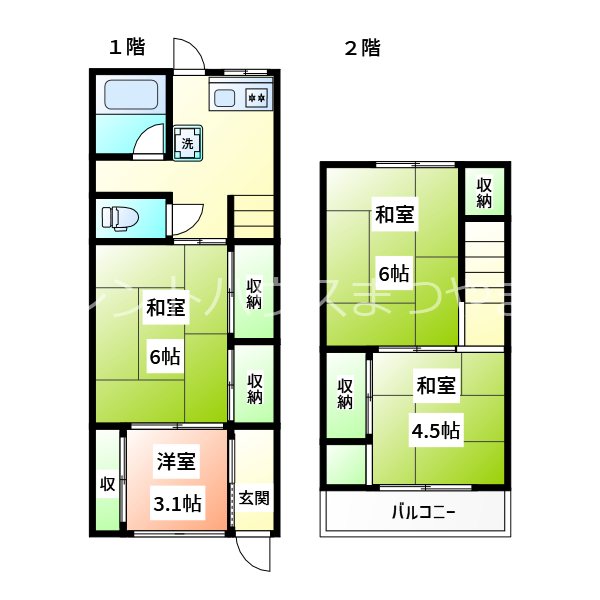此花住宅 間取り