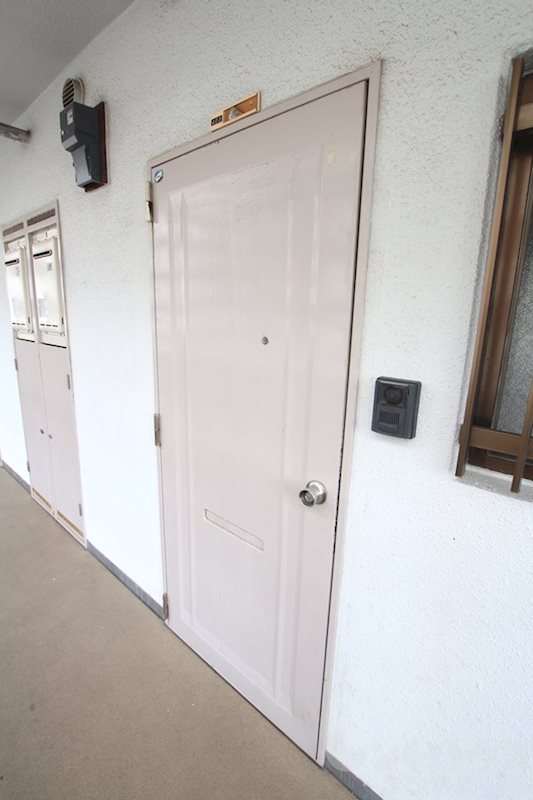 マンションふじ 玄関