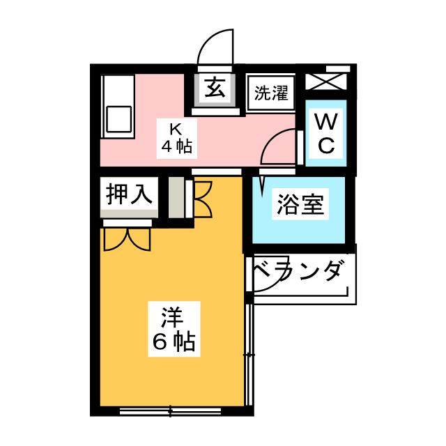 Ｊ’ｓハイツ 間取り