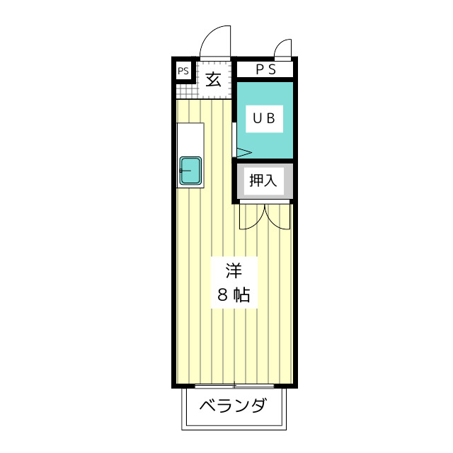 エステートピア浅井Ⅲ 間取り