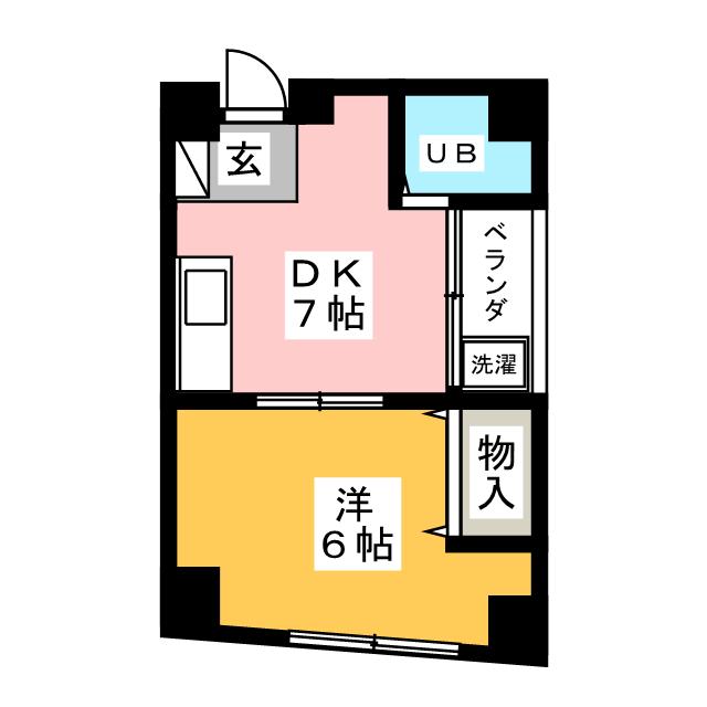 ベルメゾン吹上 間取り