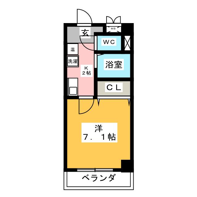 メルヴェーユ高辻 間取り