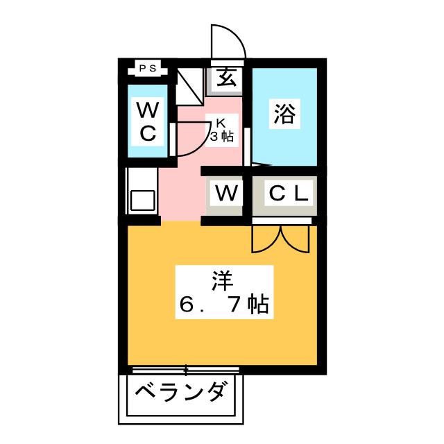 メゾンド喜多山 間取り