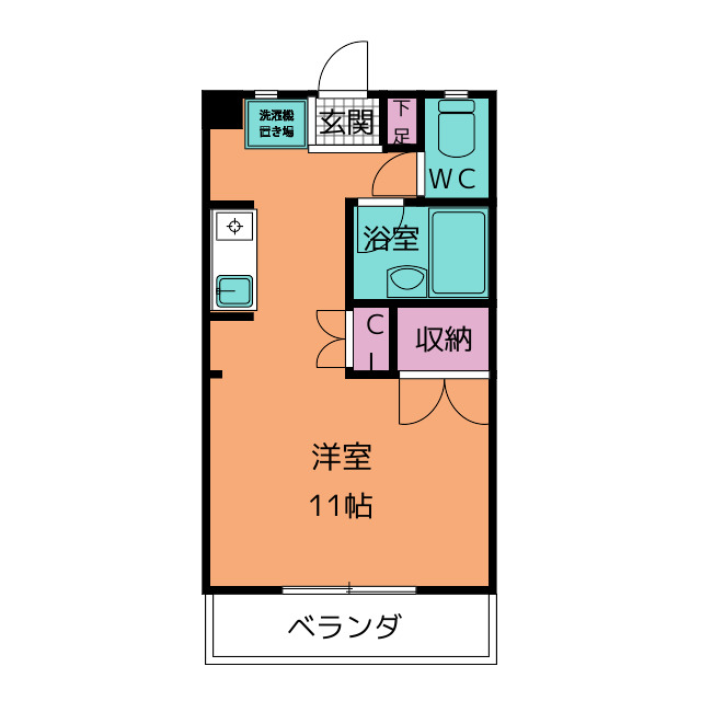 コータスⅡ 間取り