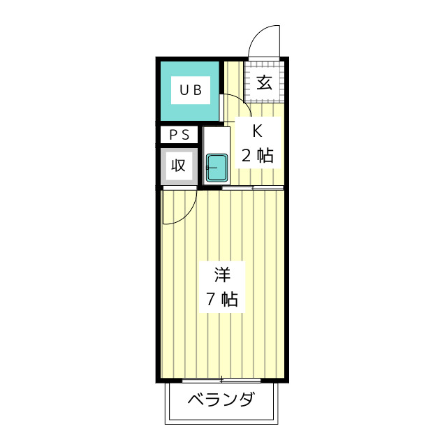 パークサイドムサシ 間取り