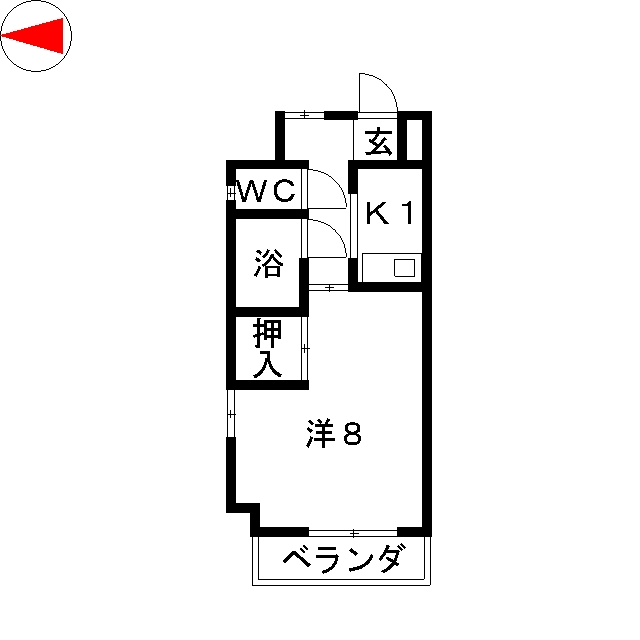 ドミール神谷 間取り