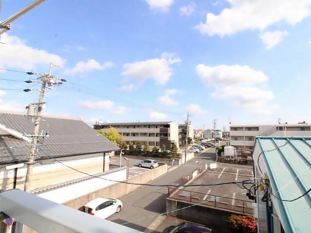 川本マンション ベランダ