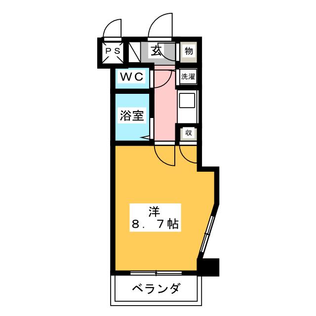 千早ベストビル 間取り