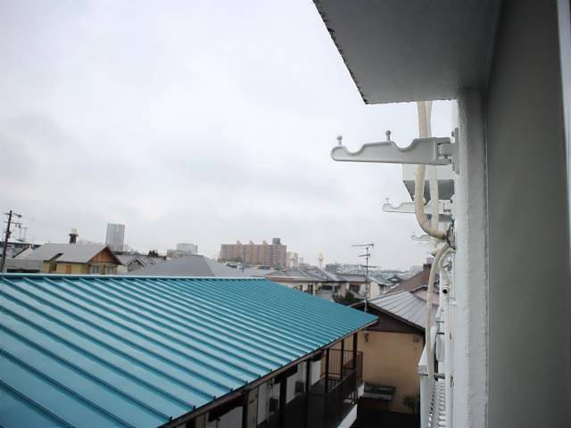 川本マンション ベランダ