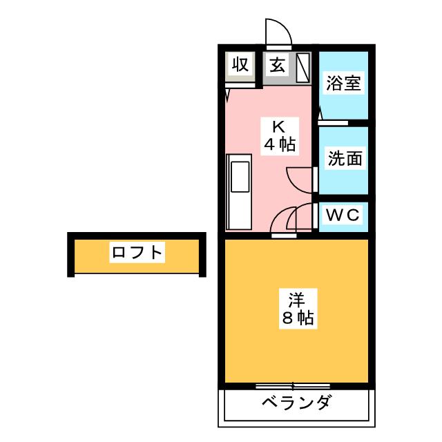 ヴィラニシムラ 間取り