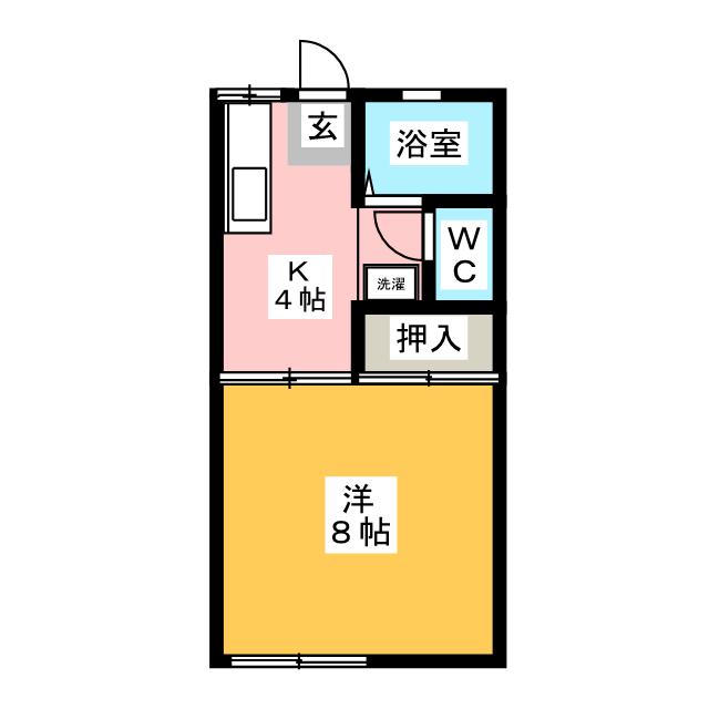 ハイム江戸橋Ｂ 間取り