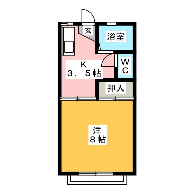 ウィステリアⅠ 間取り