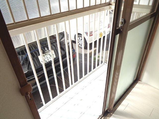 ハイビラコスモス ベランダ