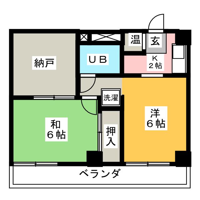 ベルメゾン白川 間取り