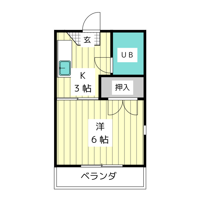 タウニー本郷 間取り
