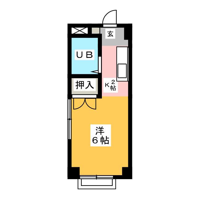川本マンション 間取り