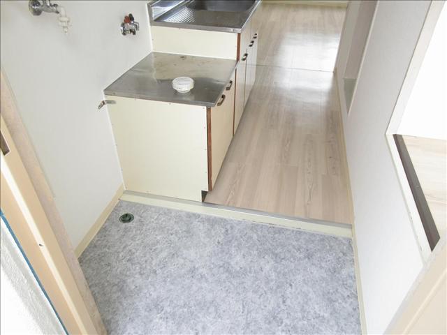 川本マンション 玄関