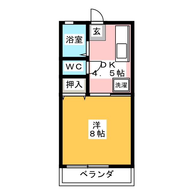 Ｙ・Ｙシーサイドパレス弐番館 間取り