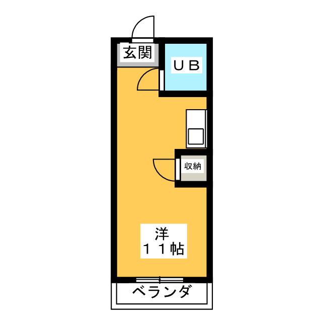 幸川マンション南館 間取り