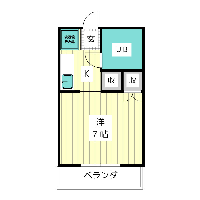 クレール本郷 間取り