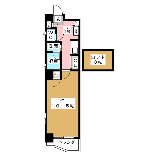 プレステージ西大須 間取り