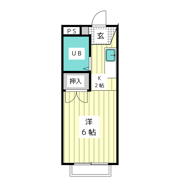川本マンション 間取り