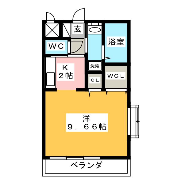 アジュール・カワナ 間取り
