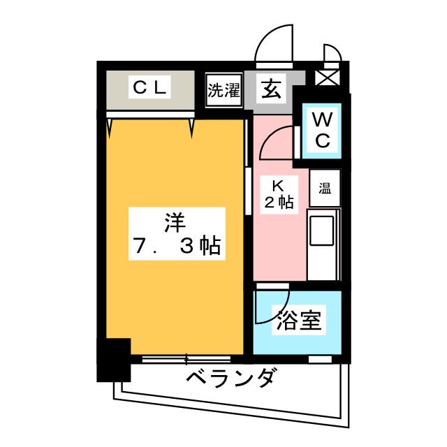 メルヴェーユ高辻 間取り