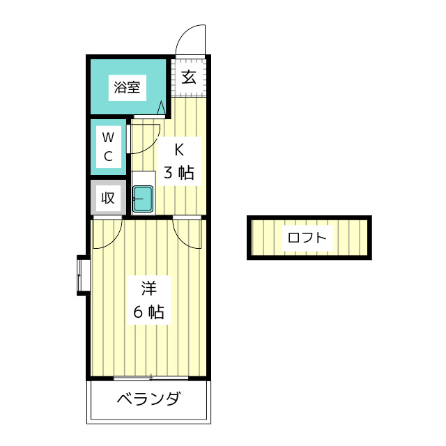 フラッツ本郷 間取り