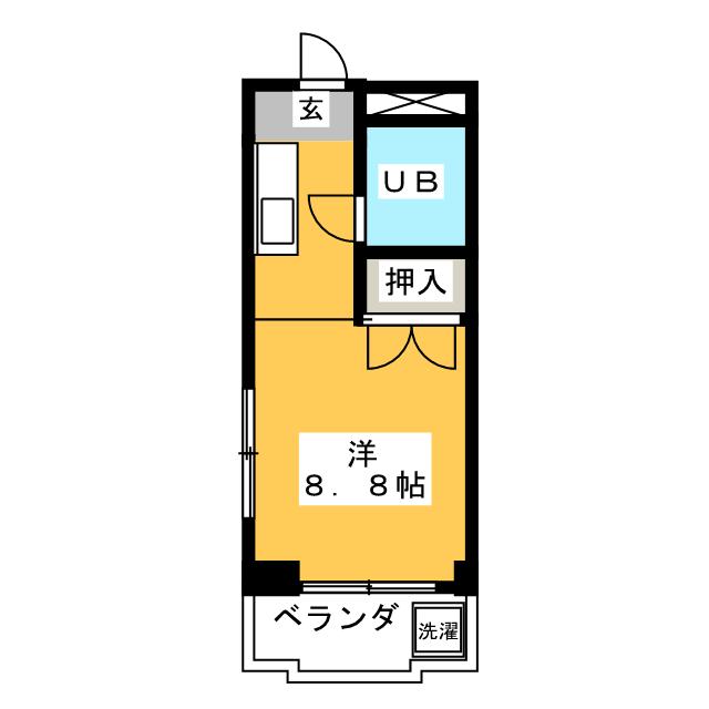 カルボンヌ音聞山 間取り