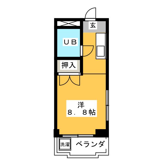 カルボンヌ音聞山 間取り