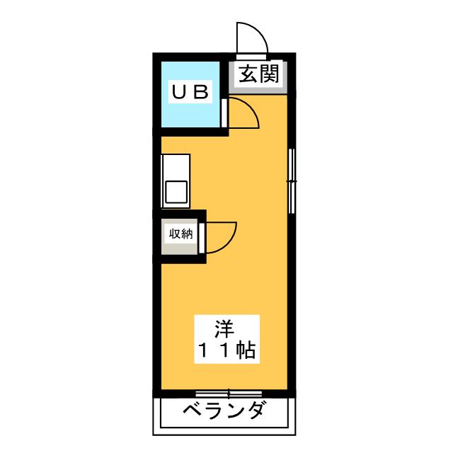 幸川マンション南館 間取り