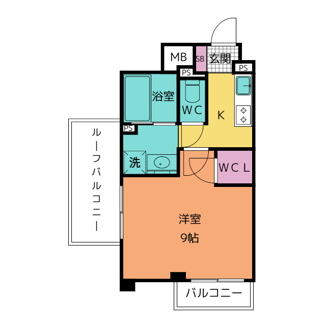ラグゼナ上前津 間取り