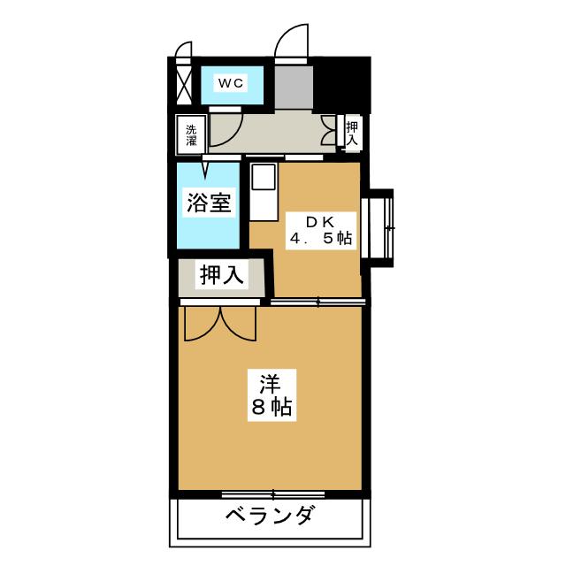 サザン名駅EAST 間取り