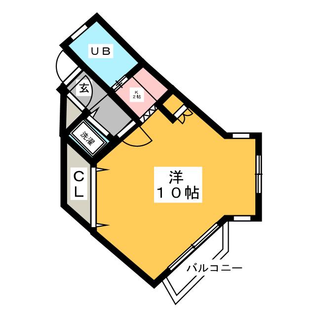 イストワール植田 間取り