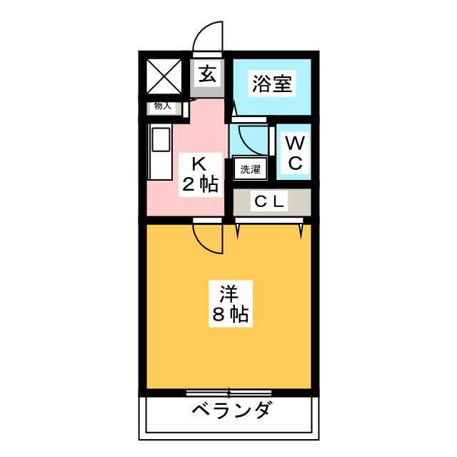 ビビッド塩釜 間取り