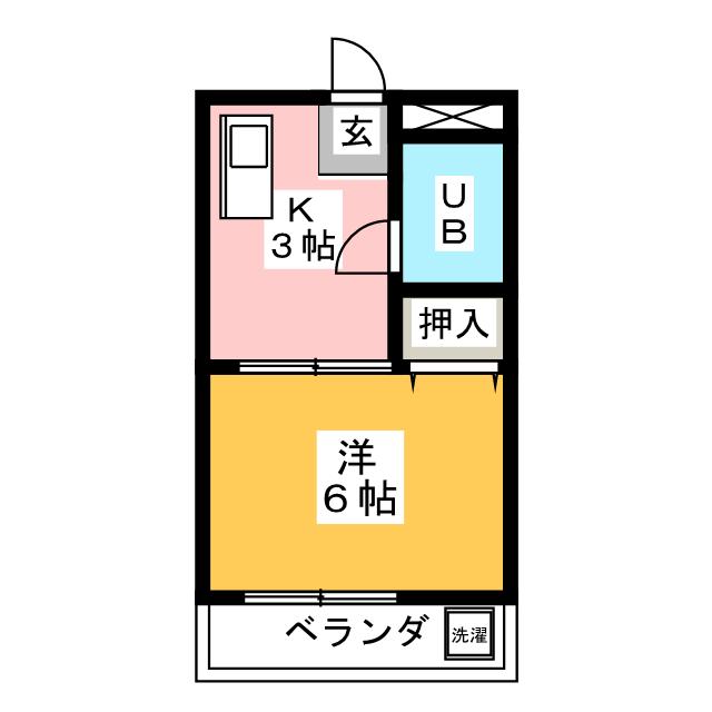 サンハピネスビル 間取り