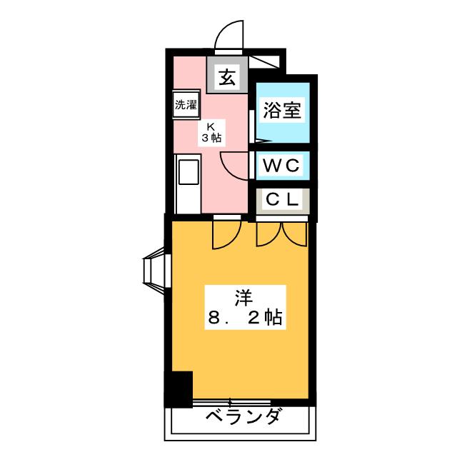 ラフォーレ鶴舞 間取り