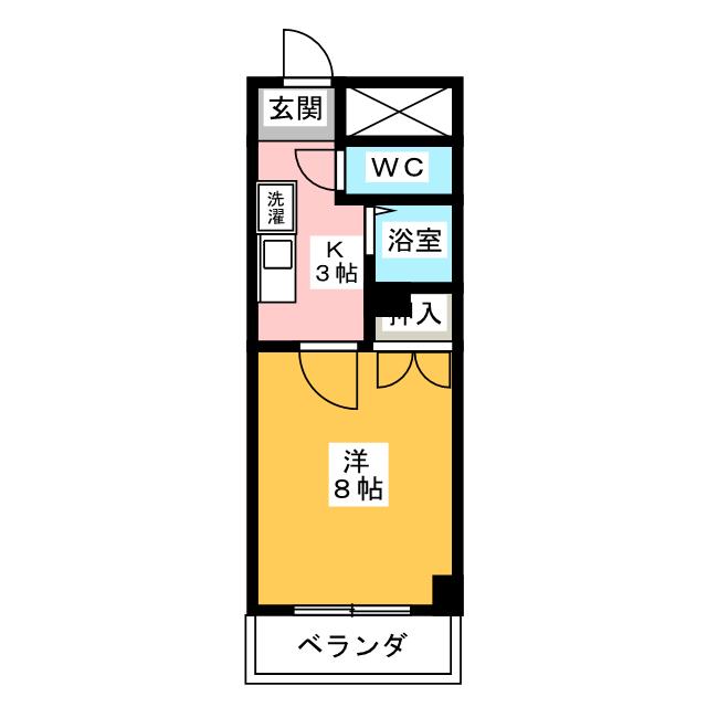 パティオ四ッ谷 間取り