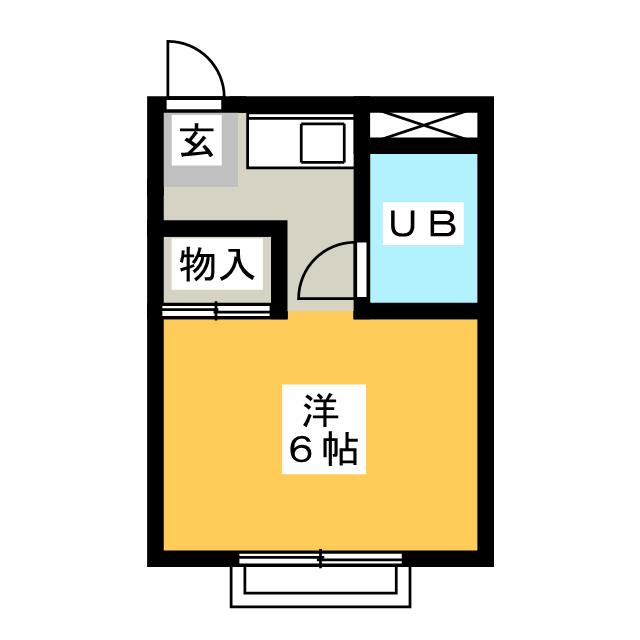 杁中カジウラマンション 間取り