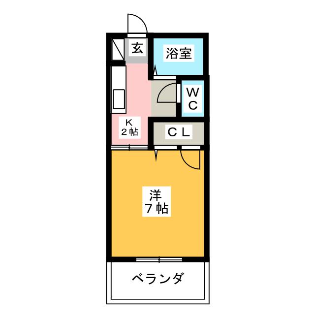 ファルール城北 間取り