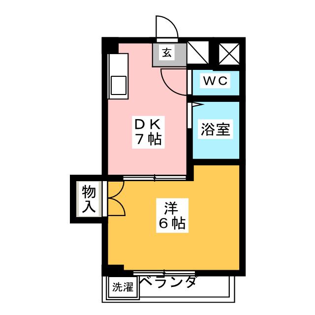 ベルメゾン吹上 間取り